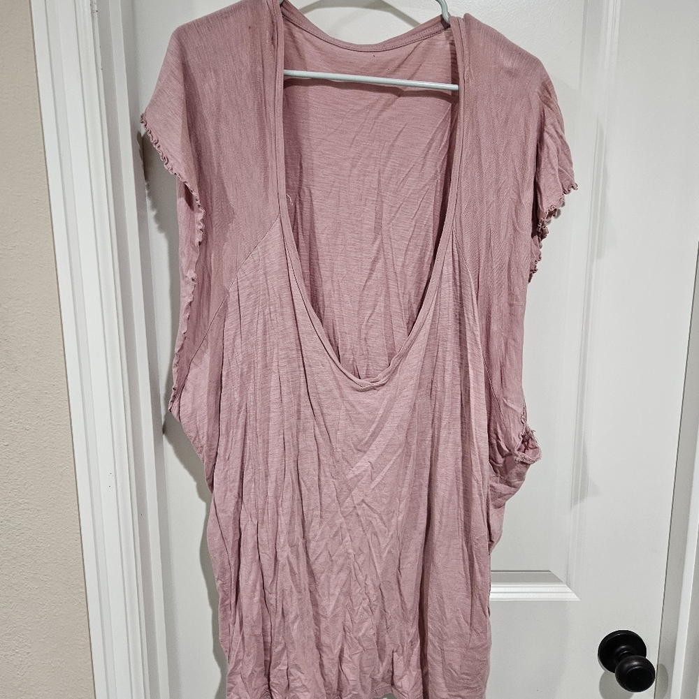Torrid Dusty Pink Women's Tunic Top